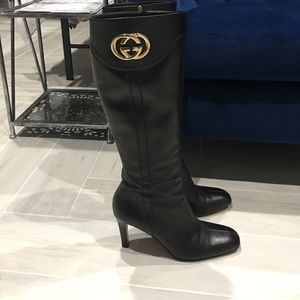 Gucci high heel boot